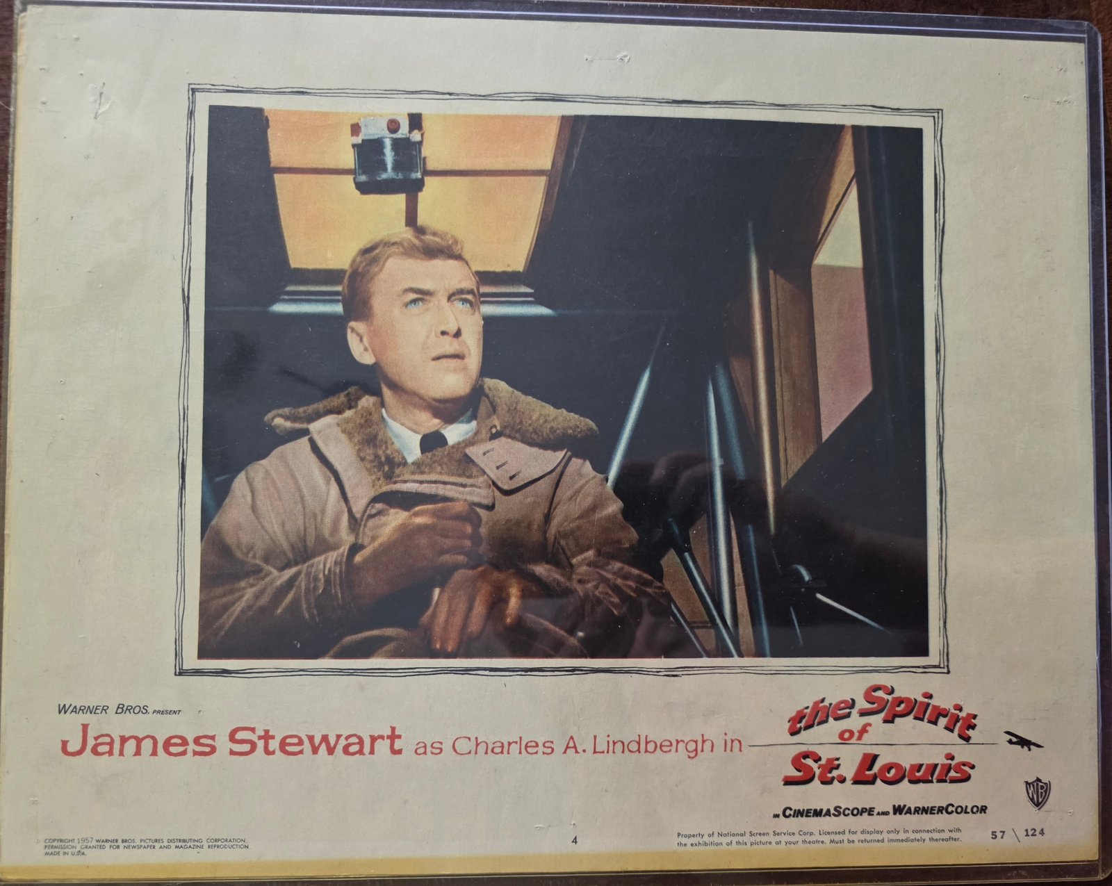 The Spirit of St. Louis — Lobby Card Pair
